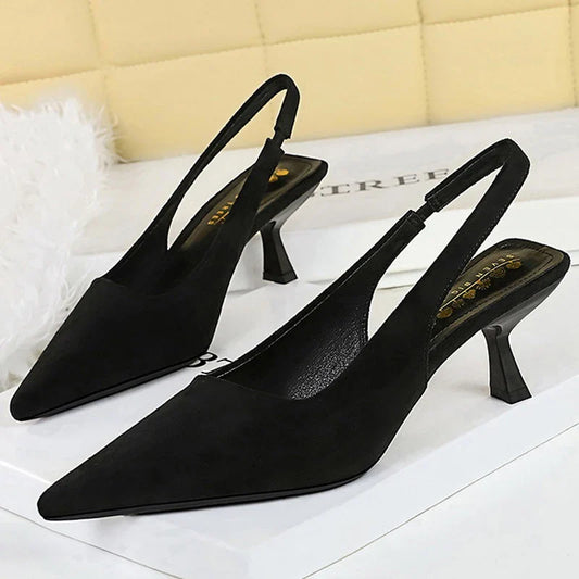 Brenda | Tacones Clásicos Punta Fina