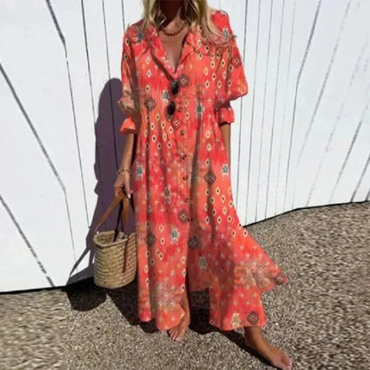 Catalina | Vestido Boho Playero
