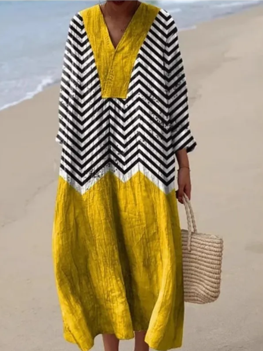 Vestido estampado brisa de verano