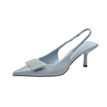 Ana | Tacones Kitten Slingback de Oficina