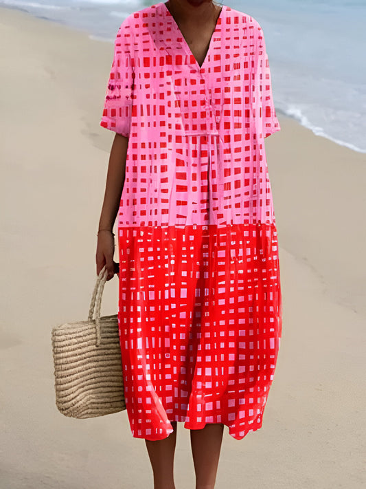 Vestido estampado brisa de verano