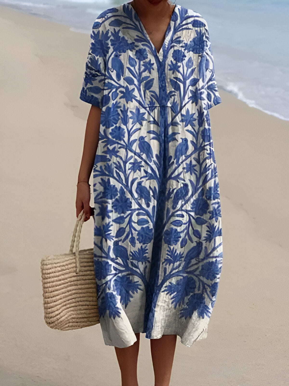 Vestido estampado brisa de verano