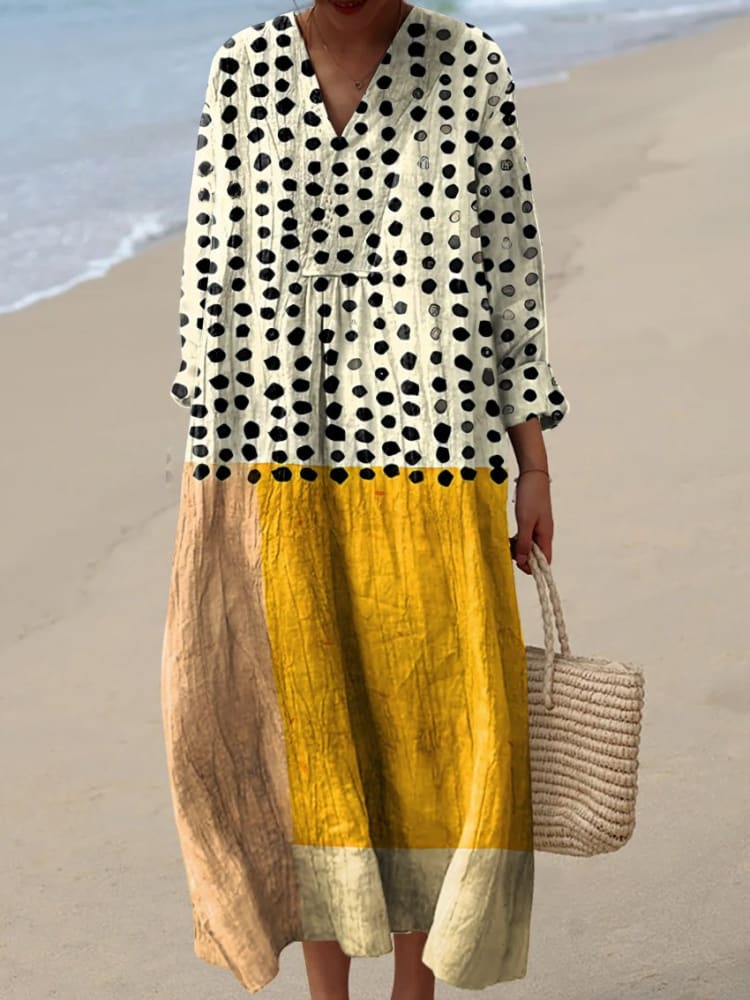 Vestido estampado brisa de verano