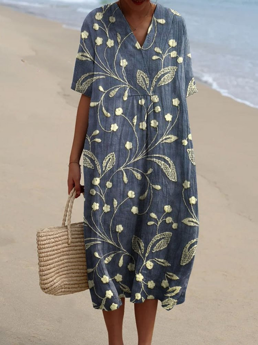 Vestido estampado brisa de verano