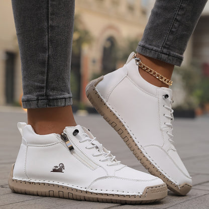 Flora | Zapatos ortopédicos cómodos con cremallera