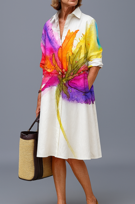 Lydia | Vestido elegante midi