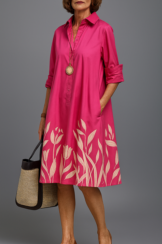 Grace | Vestido midi cómodo