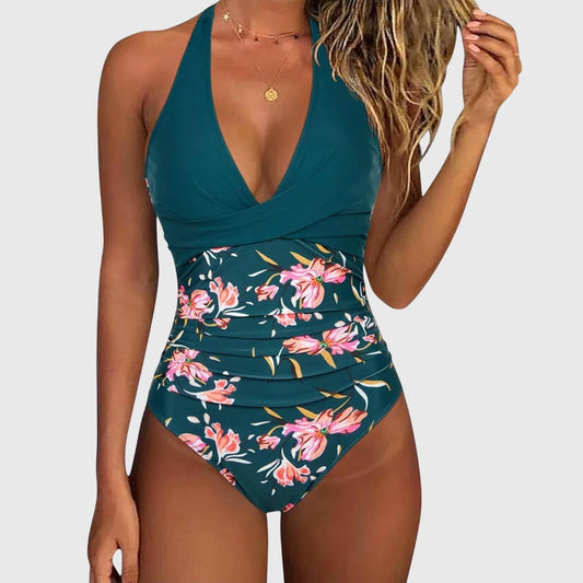 Florencia | Elegante Bañador de Mujer con Escote en V