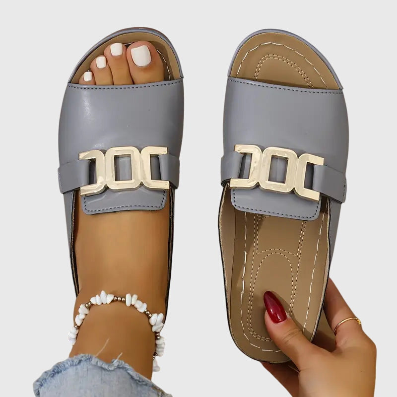 Katrina | Sandalias con Hebilla Cómodas