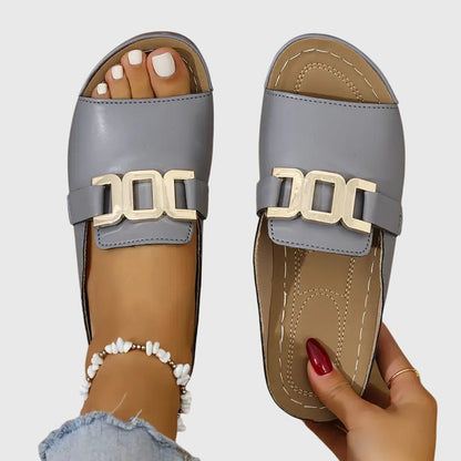Katrina | Sandalias con Hebilla Cómodas
