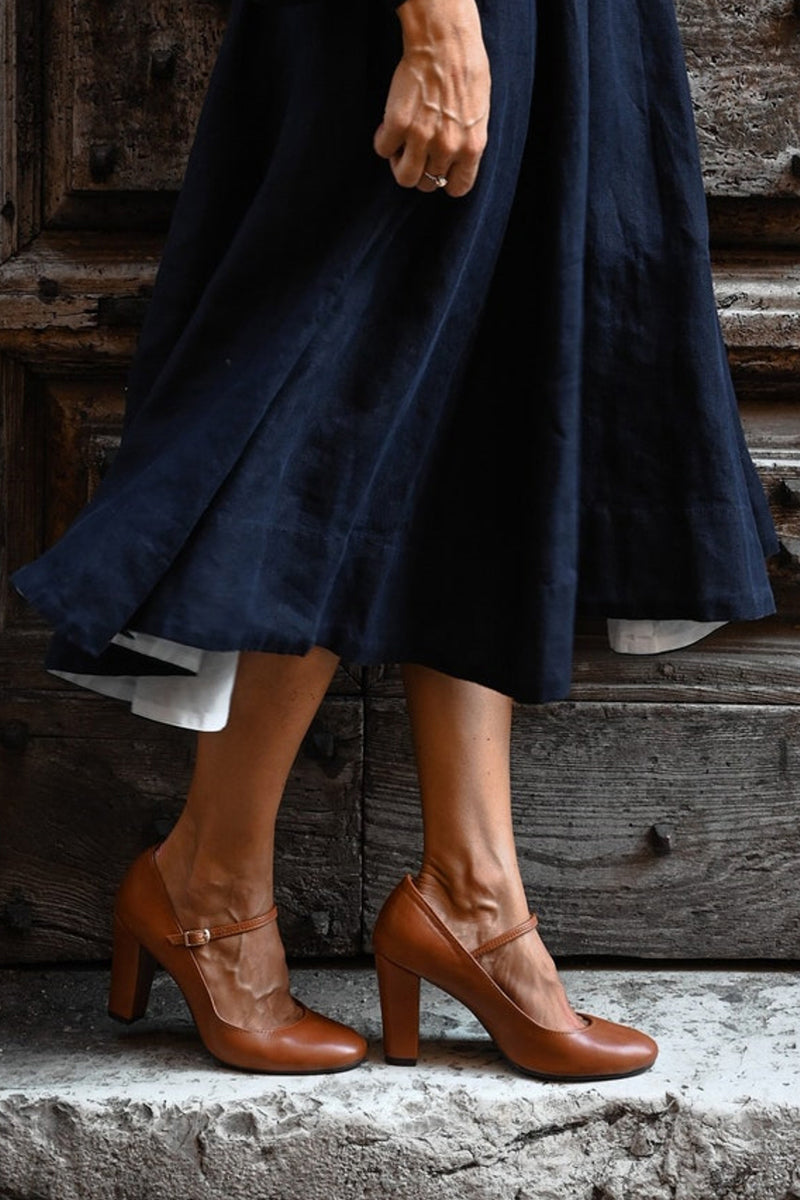 Isabel | Sandalias de Tacón Bajo para el Día a Día
