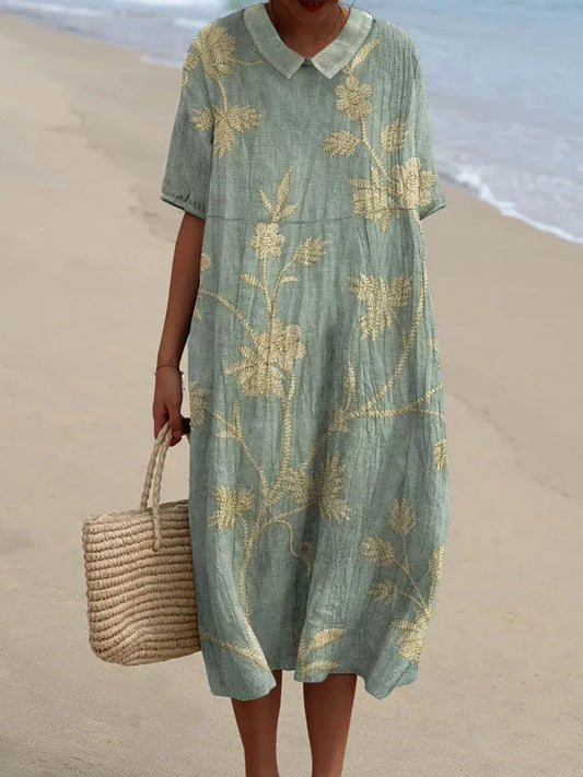 Vestido estampado brisa de verano