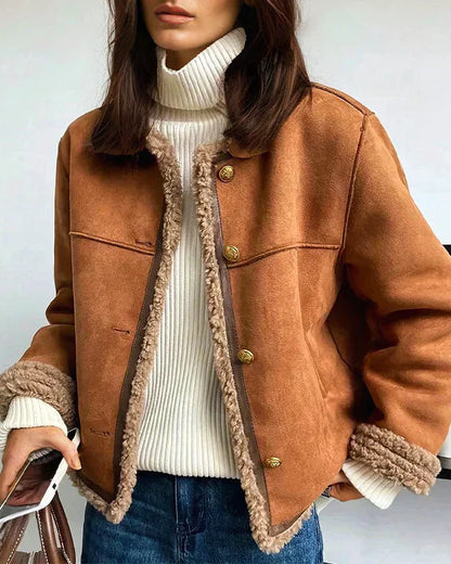 CORA | Chaqueta de piel de oveja