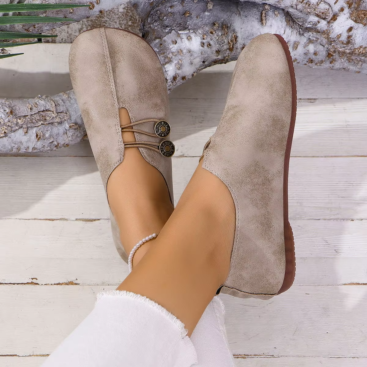 Scarlett | Mocasines cómodos antideslizantes