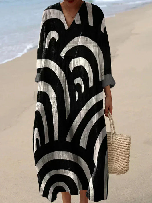 Vestido estampado brisa de verano