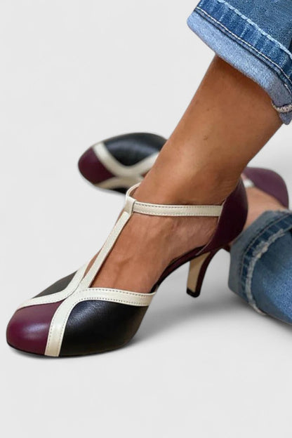 Susana | Tacones con Tira en T Todo el Día