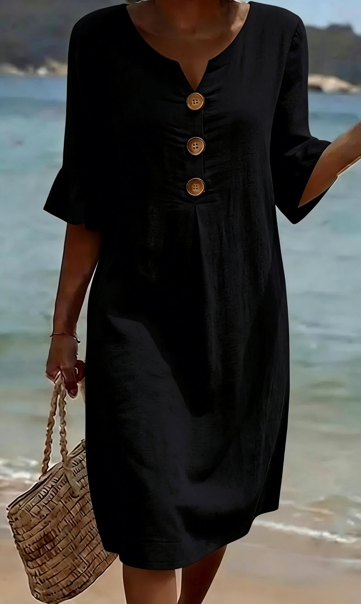 Vestido informal de mujer.