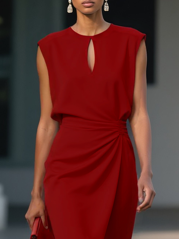 ALESSIA | Vestido midi de diseño