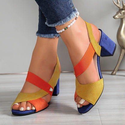 Lucía | Tacones Bloque Cómodos Ortopédicos