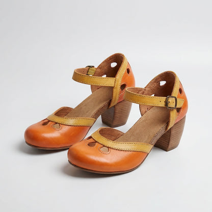 Laia | Sandalias ortopédicas con tacón bajo