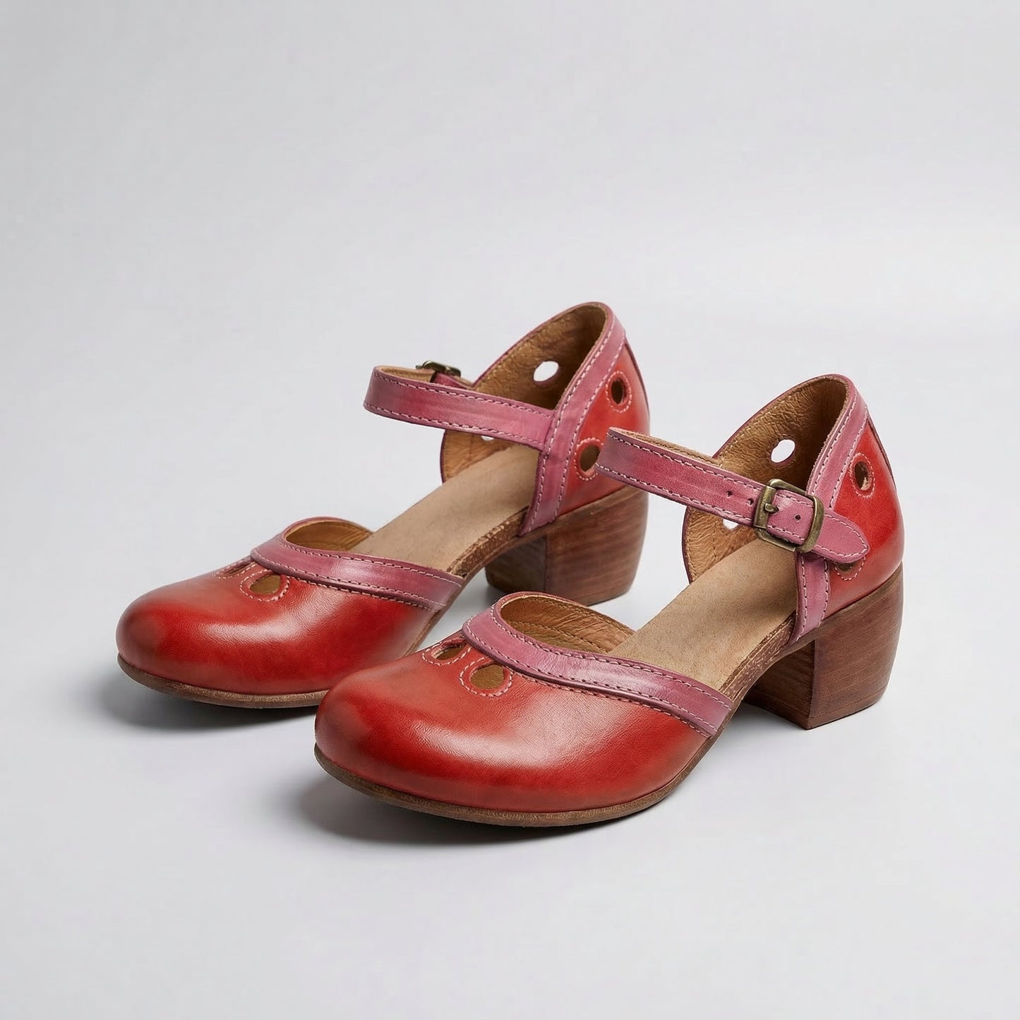 Laia | Sandalias ortopédicas con tacón bajo