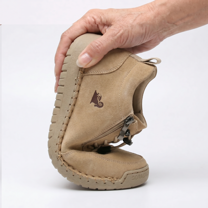 Flora | Zapatos ortopédicos cómodos con cremallera