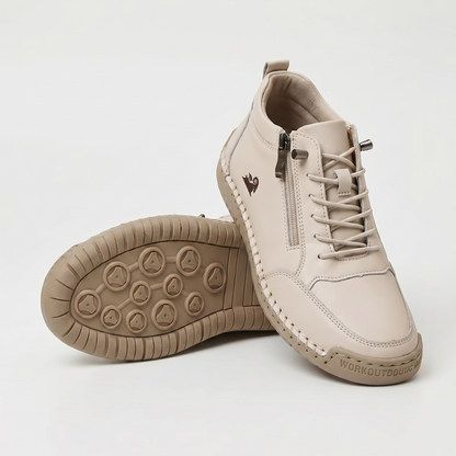 Flora | Zapatos ortopédicos cómodos con cremallera