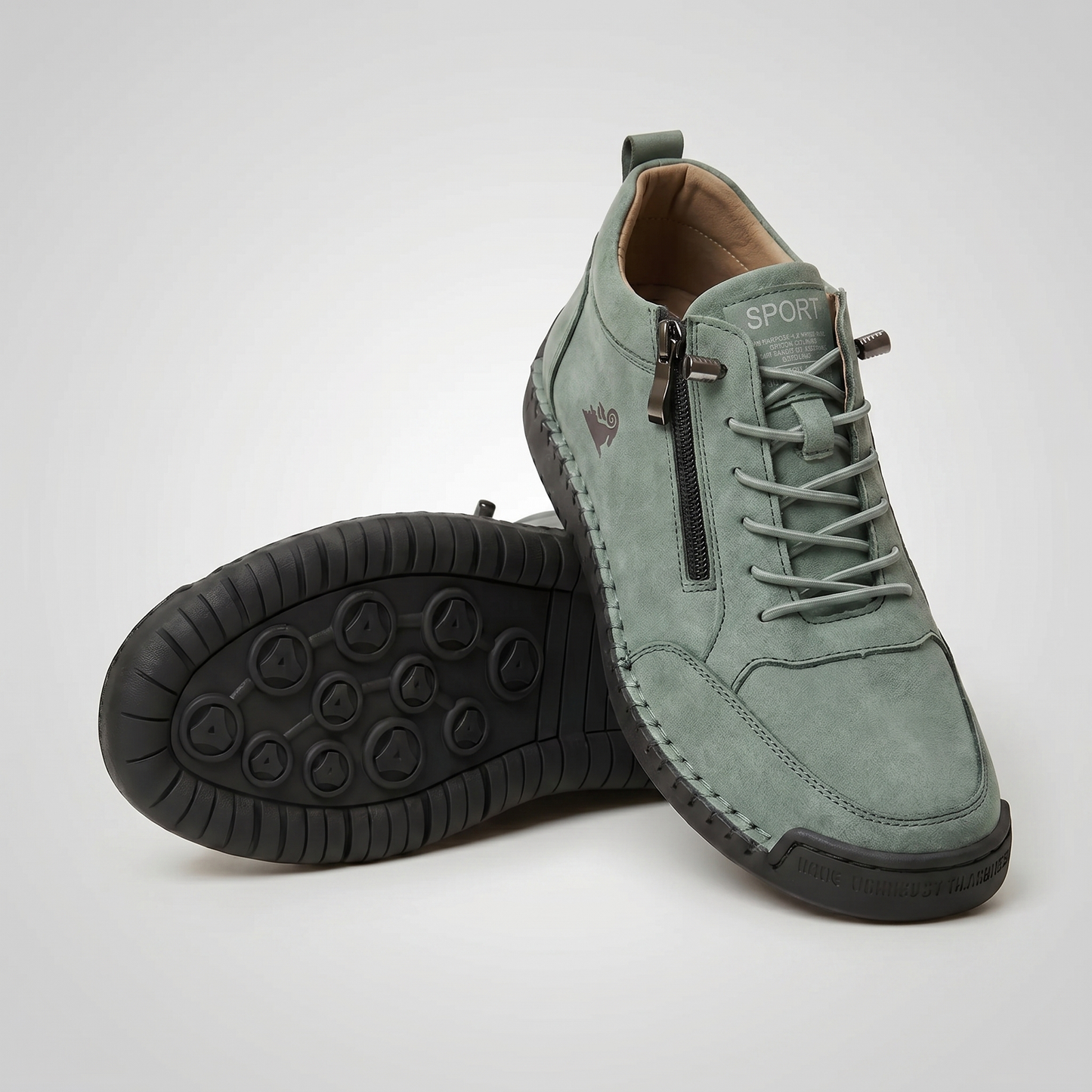 Flora | Zapatos ortopédicos cómodos con cremallera