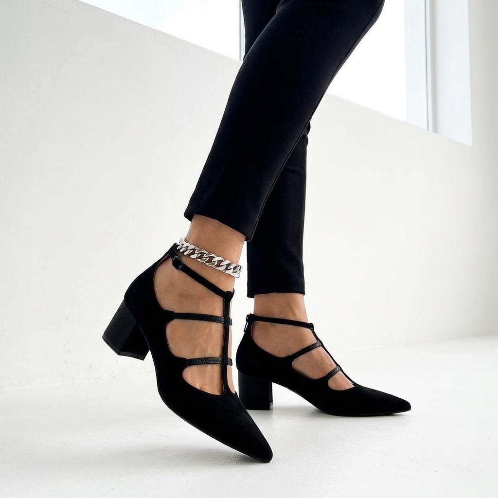 Nancy | Tacones Elegantes con Tiras