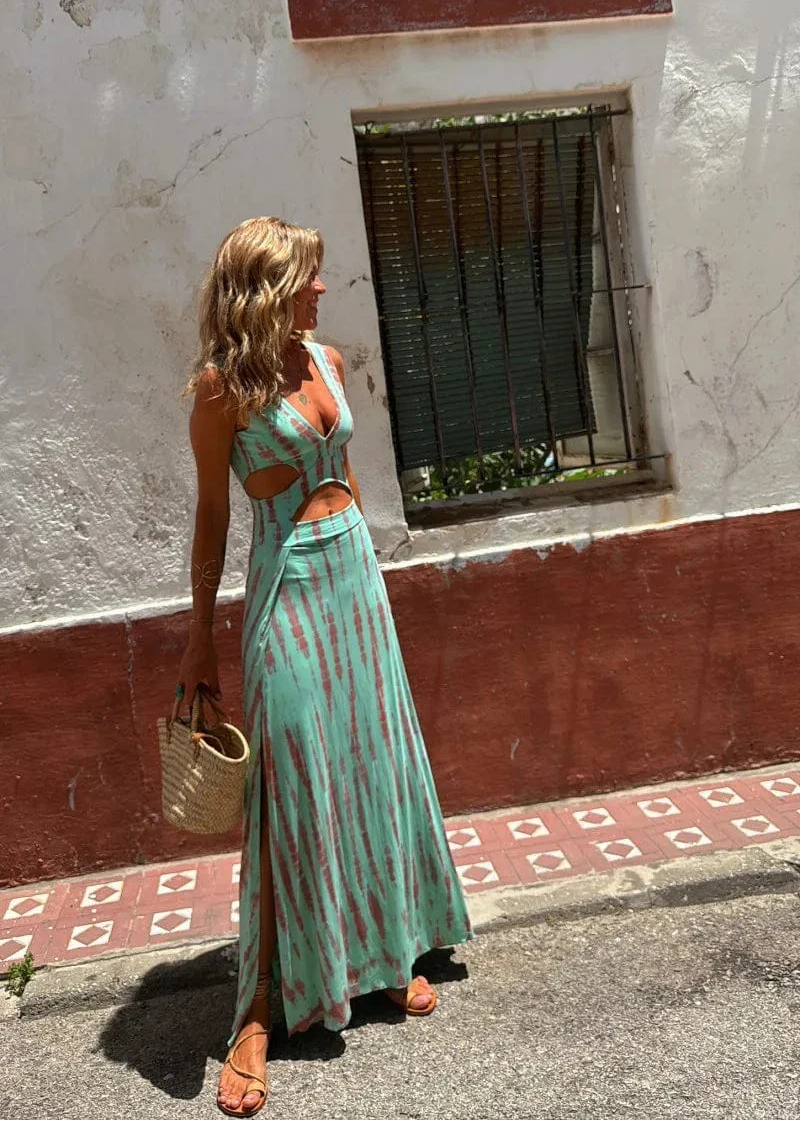 IBIZA | Vestido estampado tie-dye