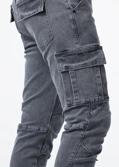 MARINO | Pantalón cargo strecht