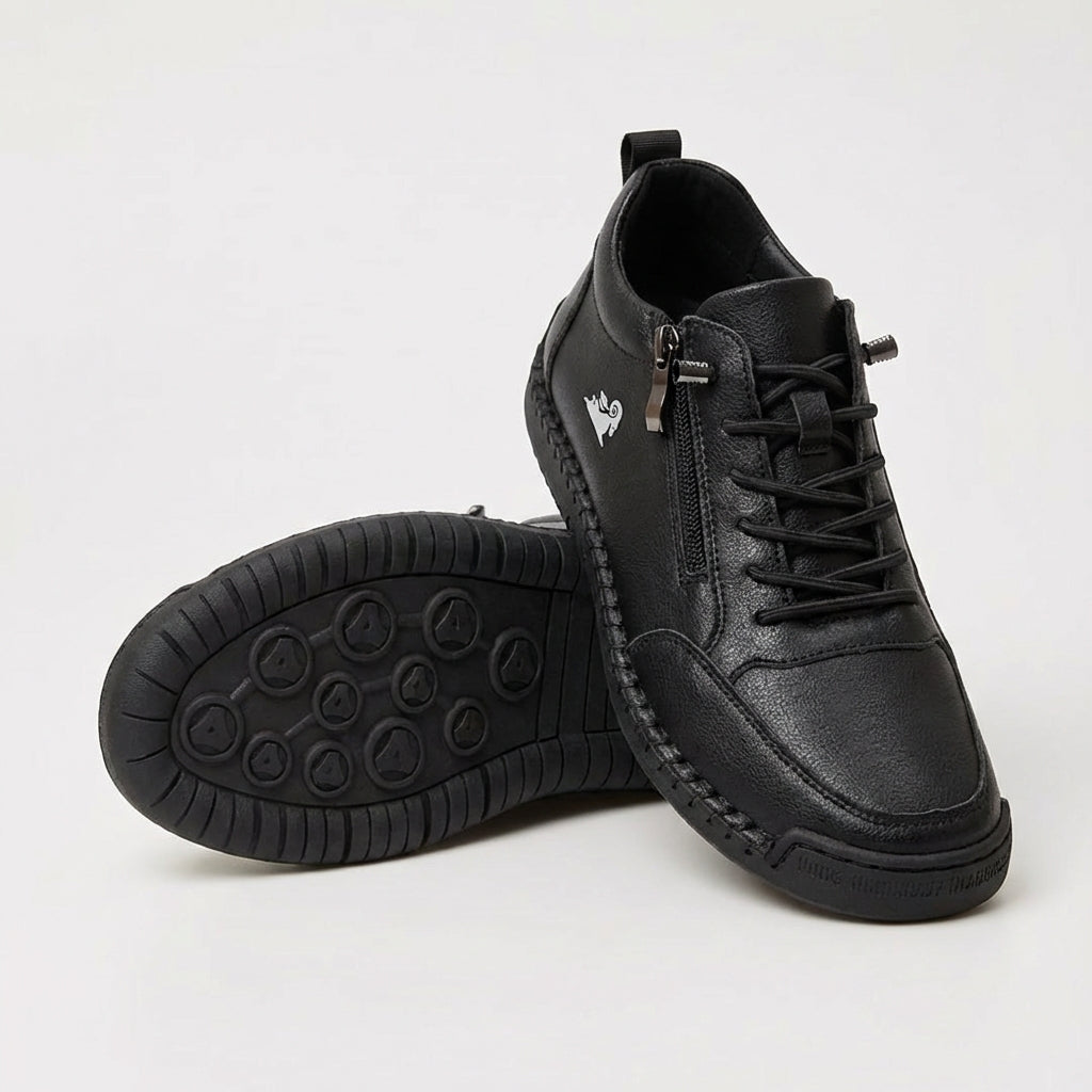 Flora | Zapatos ortopédicos cómodos con cremallera