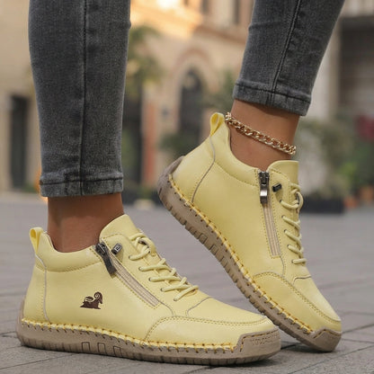 Flora | Zapatos ortopédicos cómodos con cremallera