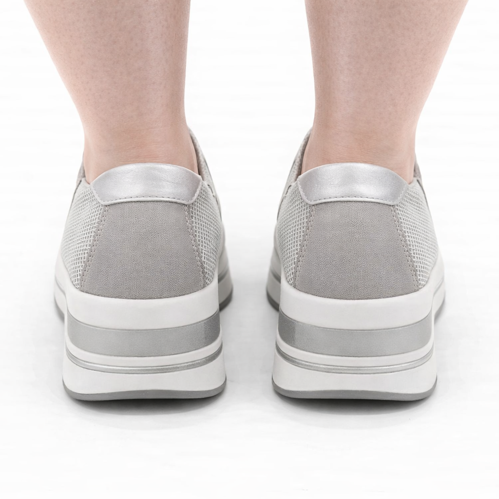 Calíope | Mocasín confort con cuña