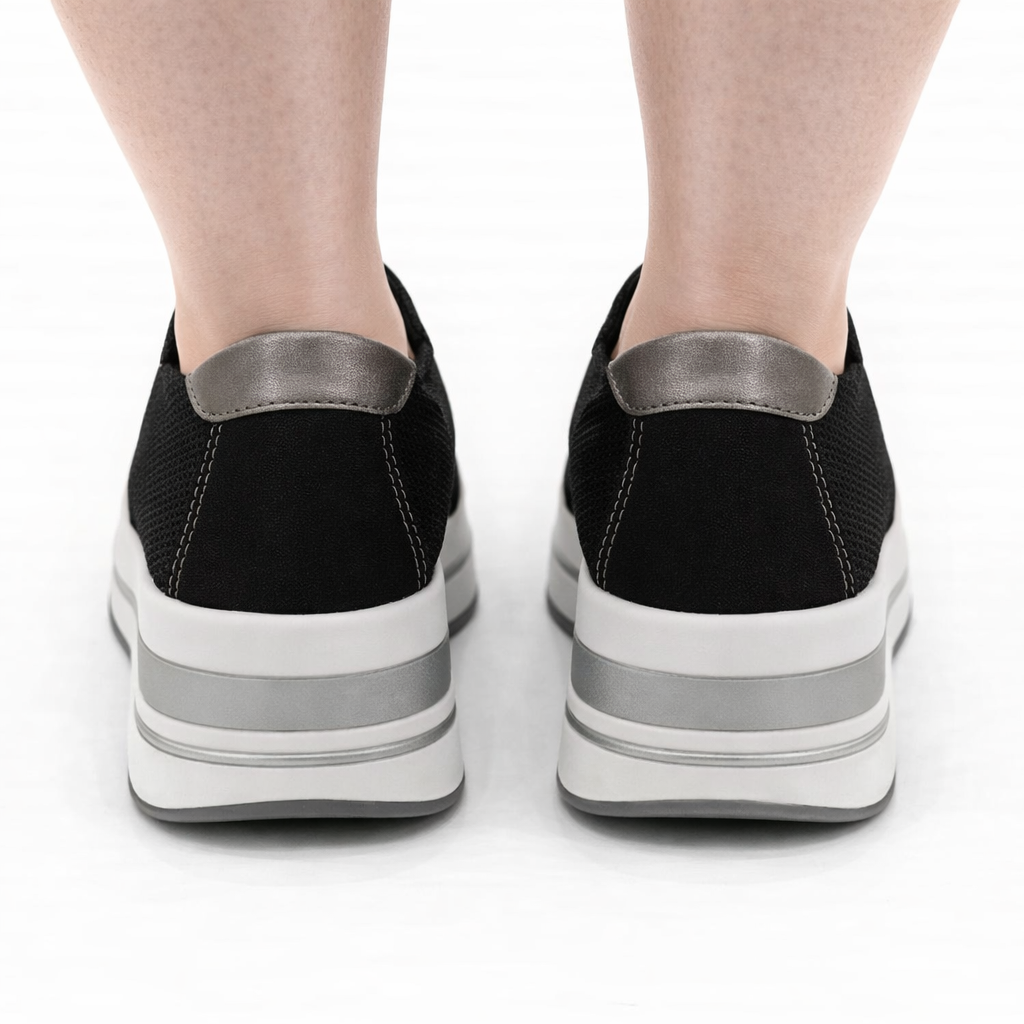 Calíope | Mocasín confort con cuña