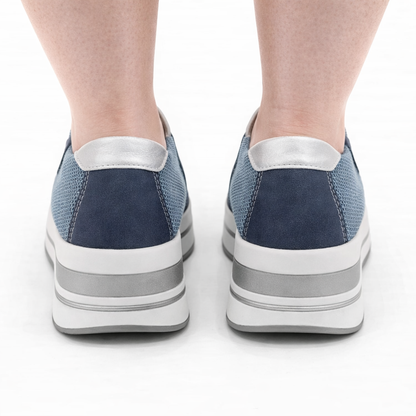 Calíope | Mocasín confort con cuña