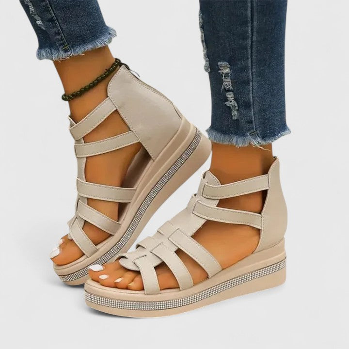 Kendall | Sandalias con Pedrería