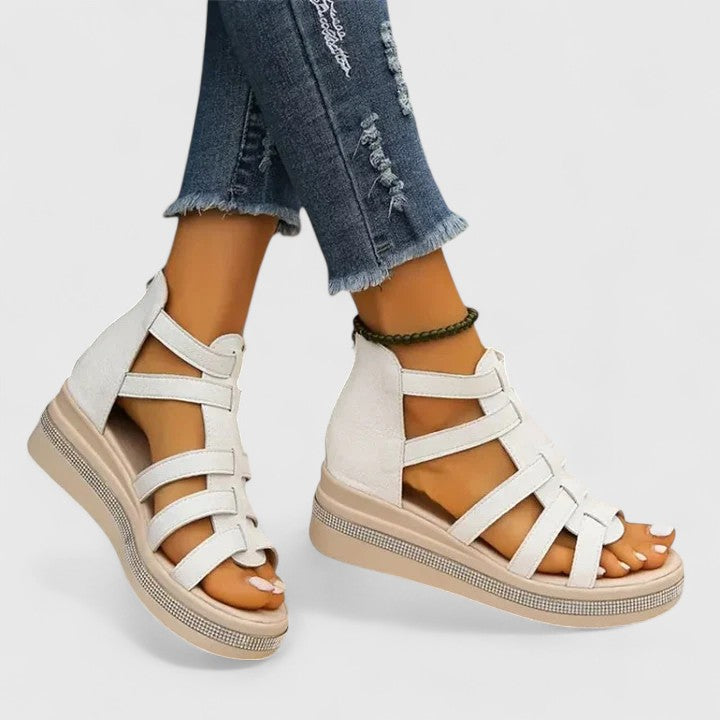 Kendall | Sandalias con Pedrería