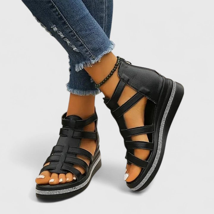 Kendall | Sandalias con Pedrería