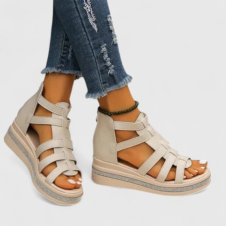 Kendall | Sandalias con Pedrería